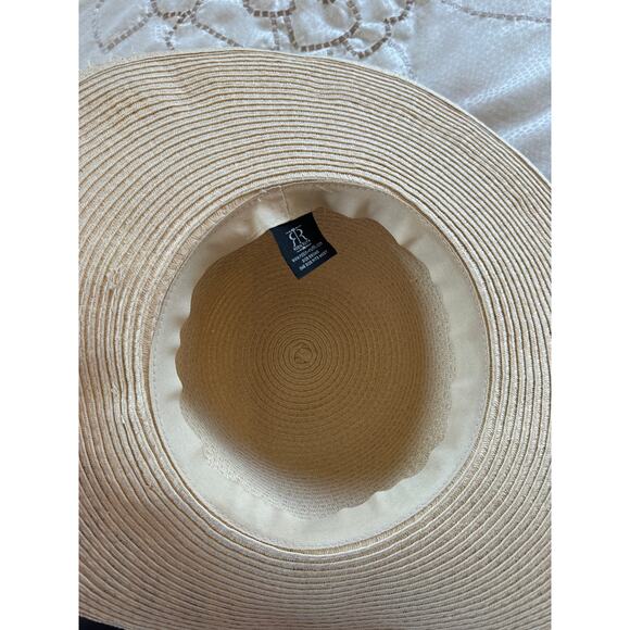 Punta Cana Floppy Sun Straw Hat Stylish Beach Sun Protection - Picture 4 of 10